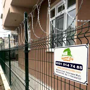 panel çit jiletli tel