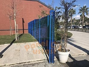 Mavi Panel Çim Çit Fiyatları